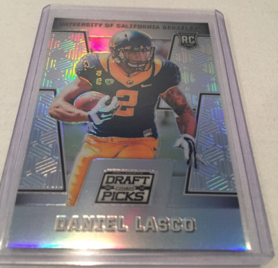 2016 Panini Prizm Draft Football Daniel Lasco Cal Bears Silver Prizm rookie #187