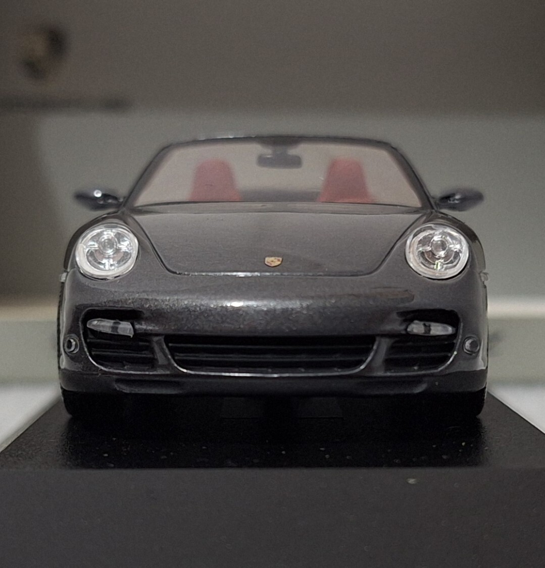 【MINICHAMPS】限定2008台 Porsche 911(997) Porsche 911 997 Turbo Cabriolet 2008 Grey 1:43 Minichamps WAP 020