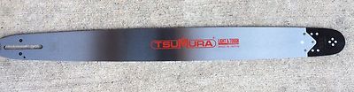 24'' TsuMura Guide Bar 3/8-063-84DL Husqvarna 372XP Jonsered FREE TITANIUM CHAIN!
