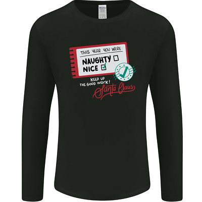 Frecher schöner lustiger Weihnachtsmann Herren Langarmshirt