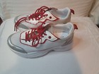 Cute Tennis Shoes Color White With Red Lace Shoes Size 7 — photo 4