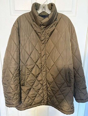 Authentic Burberry London Men s Quilted Jacket  -Dark Brown   Mint Condition L
