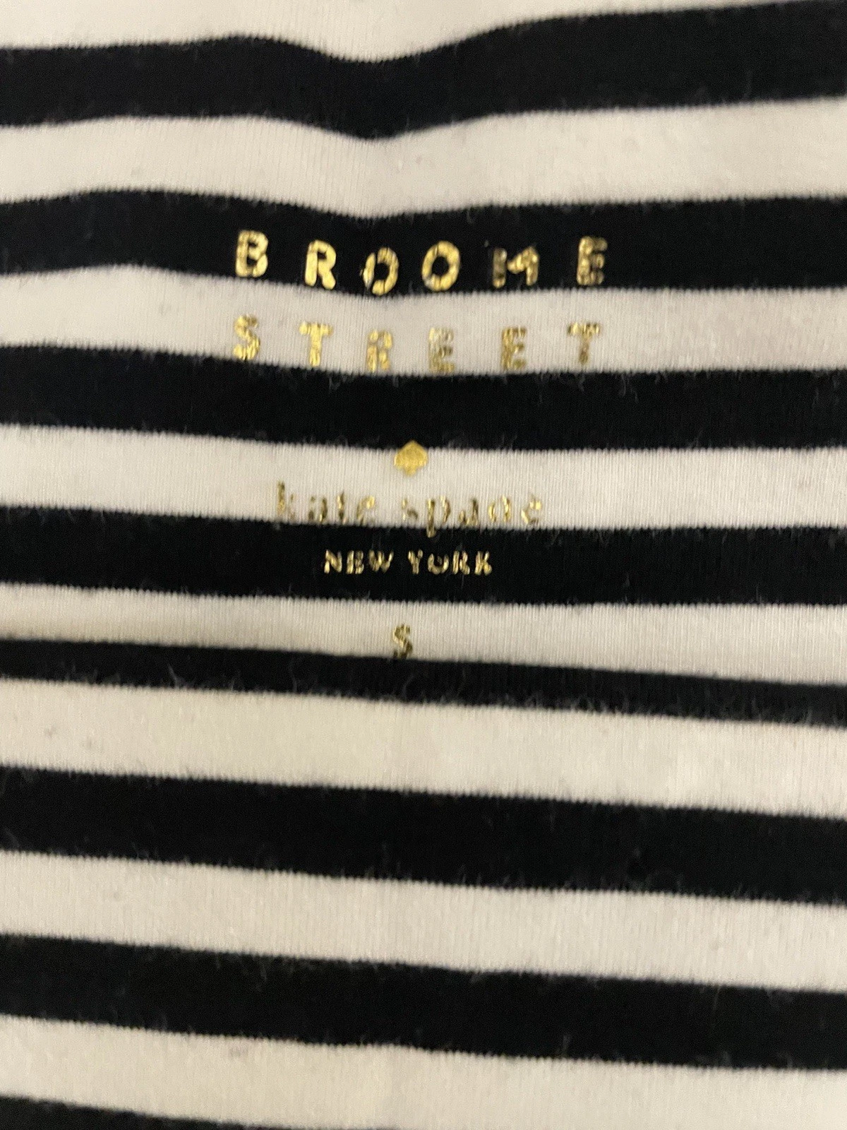 Kate Spade Brooke Street bianco e nero taglia S