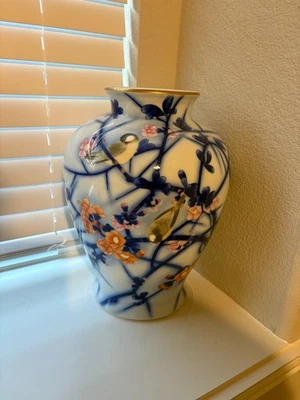 ✫日本の陶器 花瓶 ✫ 深川日本花瓶| eBay