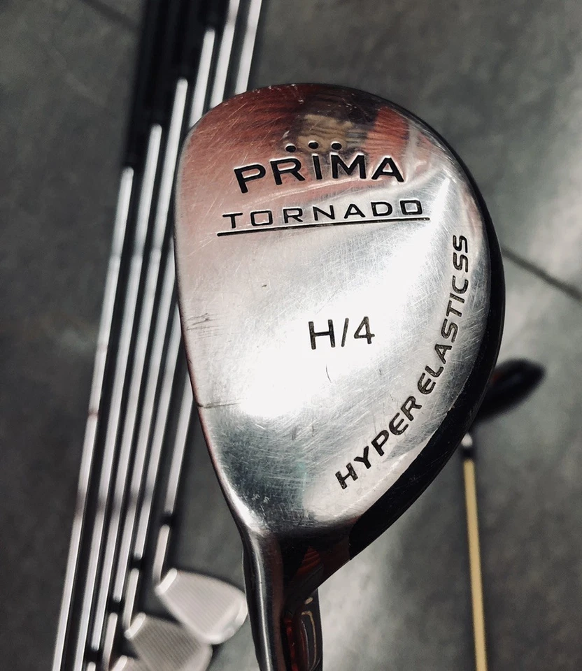 Prima Tornado Set of Irons 3W 4h 5 6 7 8 9 PW SS Shafts Left Handed Dexterity LH - Image 4 of 4
