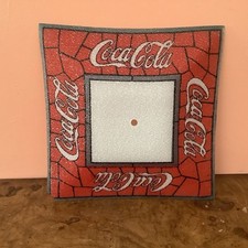 Coca-Cola Tiffany Style Glass Ceiling Light Shade Fixture Cover 13.5 x13.5&rdquo; Read