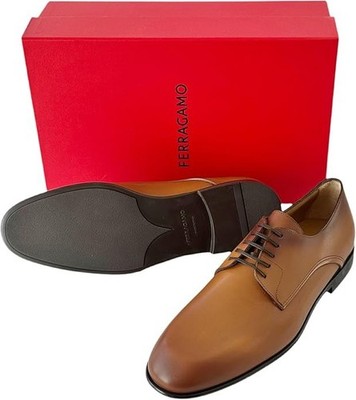 Ferragamo Men\'s FOSCO Vicuna Calf Oxfords NIB 8 Salvatore Ferragamo | Shoes | Ferragamo Mens Fosco Vicuna  main image 4