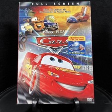 Cars DVD, 2006 Disney Pixar Full Screen
