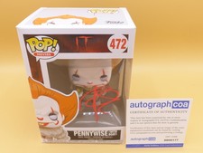 BILL SKARSGARD signed autograph signed IT PENNYWISE Funko Pop! Vinyl 472 ACOA