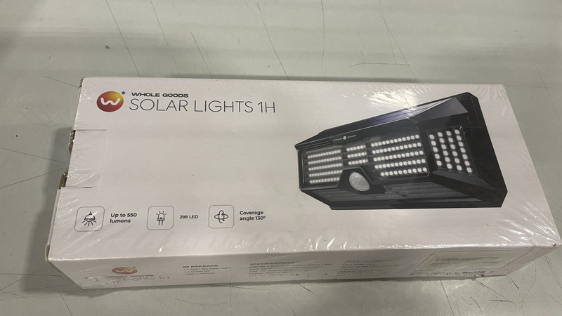 Whole Goods, Solar Lights 1-heads-1pack