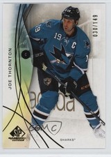 2024-25 Upper Deck SP Game Used Legends Gold /149 Joe Thornton #175 HOF 0jr6