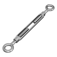 Seilspanner ÖSe-ÖSe Edelstahl V2A 304 M8 Spannschloss Wantenklemme