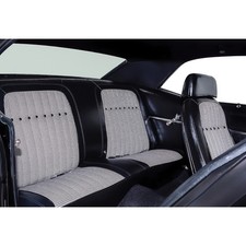 1969 Chevrolet Camaro Rear Seat Upholstery Models With Custom Houndstooth