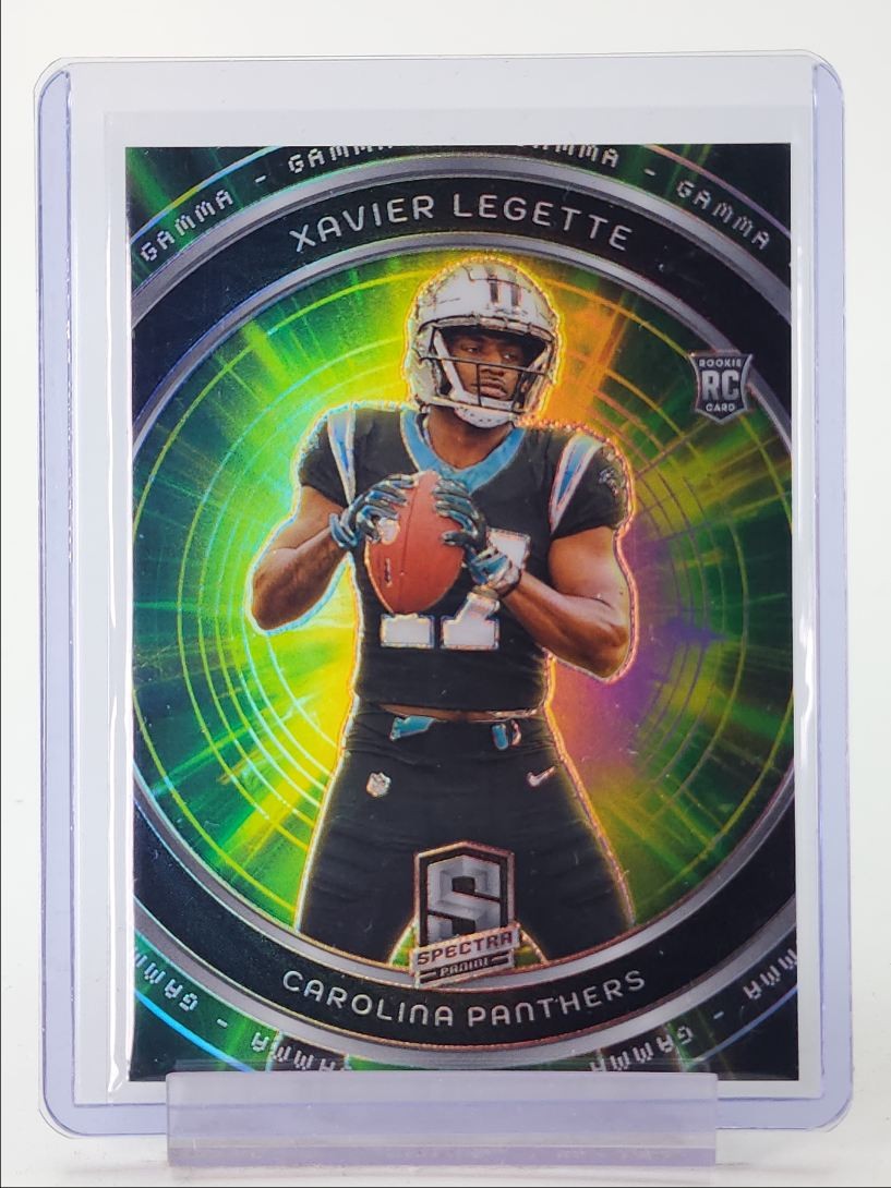 XAVIER LEGETTE 2024 SPECTRA GAMMA ROOKIE SILVER PRIZM PANTHERS RC /125 Q4568