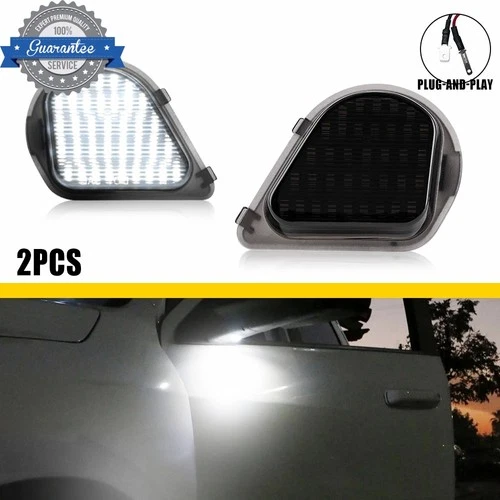 LED Side Towing Mirror Puddle Light For Dodge Ram 10-19 1500 2500 3500 4500 5500