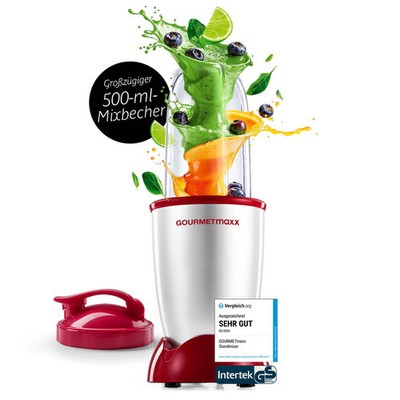 GOURMETmaxx Standmixer Mr. Magic 4tlg. Set 400W Smoothie Maker Mixer Pürierer