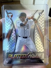 2025 Topps Pristine - Jace Jung Plated and Polished Refractor RC #PP-18