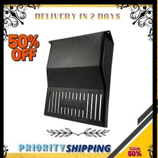Innovative Black Plastic Drain Covers - Anti-Clogging Leaf Guards for Outdoors