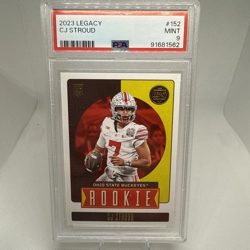 2023 Panini Legacy CJ Stroud Rookie PSA 9 Mint Ohio State Buckeyes RC