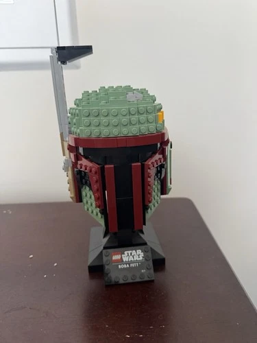 LEGO Star Wars Boba Fett Helmet 75277 – Complete Built Display Set