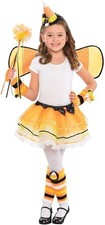 amscan 842984 Candy Corn Fairy Tutu, Children Standard Size, 1 Piece