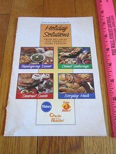 Christmas Cookbook let Dairy Pillsbury 1997 recipes Holiday Santa Cupcakes MORE
