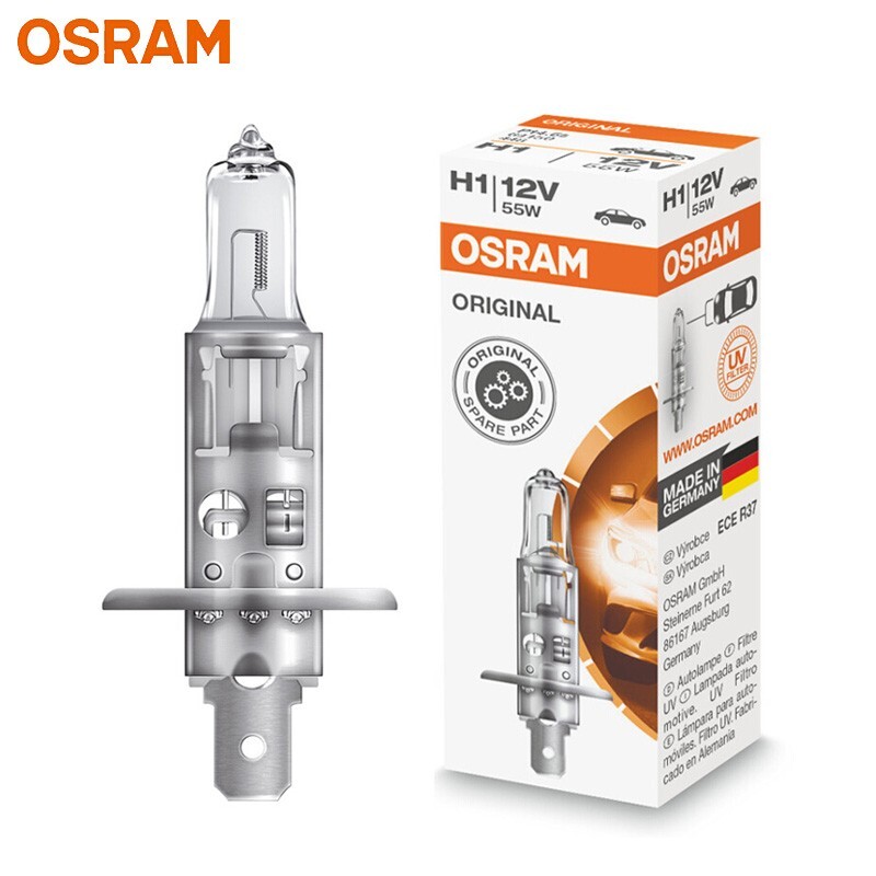 Lampade Osram H1 Original Line 64150 Lampadine Fari Auto Moto Alogena - Immagine 1