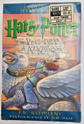 Harry Potter and the Prisoner of Azkaban Audio Book Unabridged 7 Cassette New