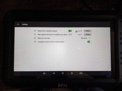eFIX eSteer 10 solo terminal de pantalla RTK como Gfx 1060 - Imagen 8 de 14