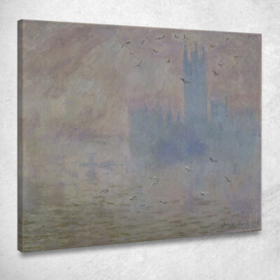 Die Kammern des Parlaments Möwen Claude Monet, mnt323 Gemälde auf Leinwand gedruckt