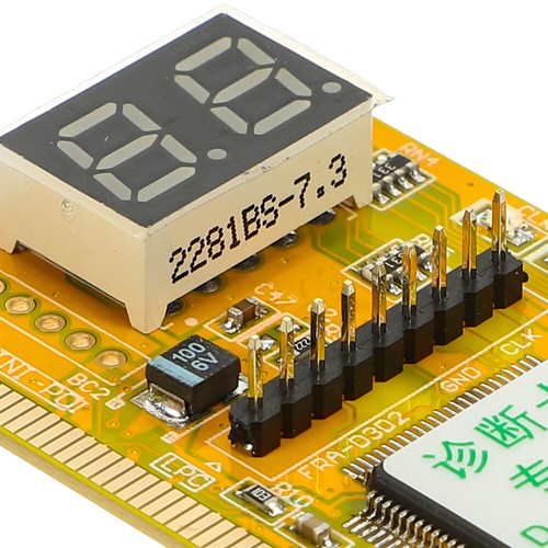 Computer -Motherboard -Fehlererkennungskarte Leerlauftester Motherboard-Tester - Afbeelding 11 van 12