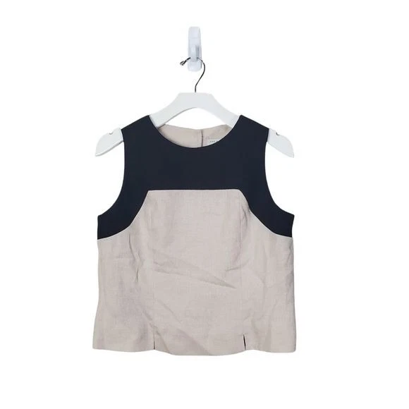 Blazer y chaleco Lord & Taylor para mujer talla 10P paquete crema negro texturizado mínimo Foto 2 de 4