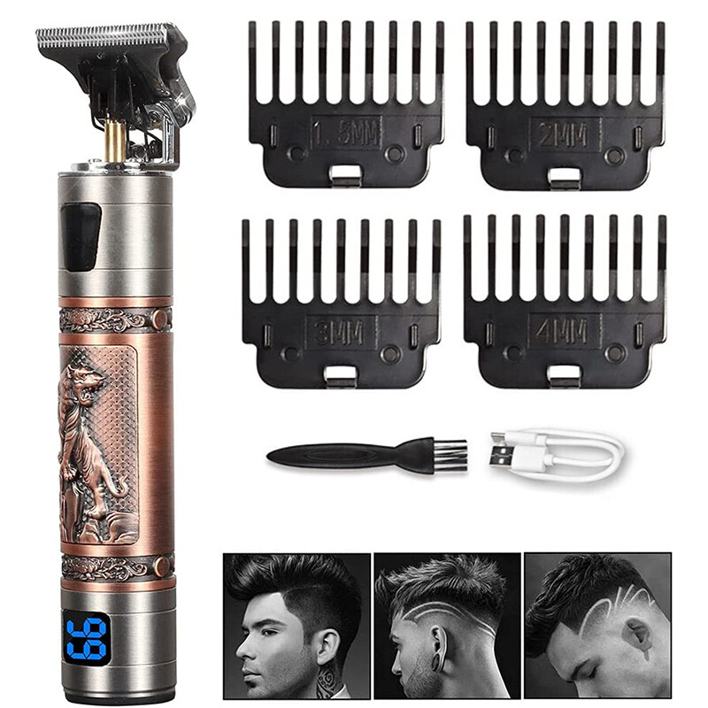 Maquina De cortar Cabello Pelo Set M&aacute;quinas Profesional Cortapelos Para Hombres