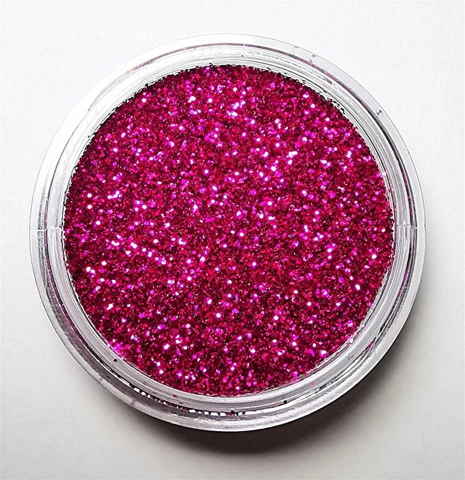 Feines Glitzer Puder Pink 3,5g 0,2mm Pulver Sugar Nr.25 Glitterstaub Nail Art