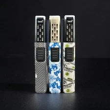 Powerful Scorch Torch Single Flame Long Lighter Wind Resistant 61632