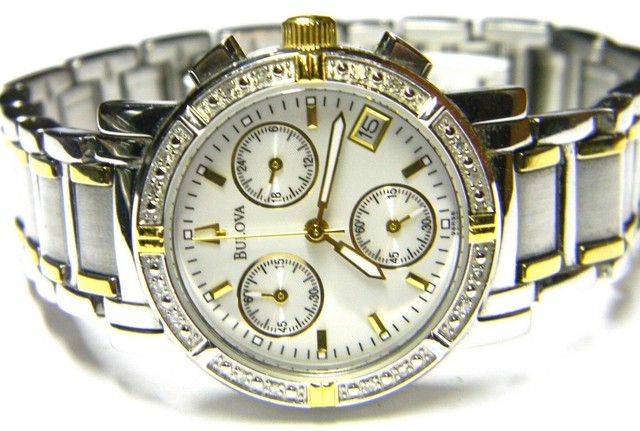 does bulova use real diamonds