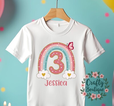 T-Shirt 3. Geburtstag, Mädchen Geburtstag Party Outfit, Ich bin drei T-Shirt Pyjama - 1166