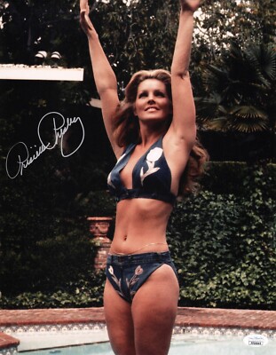 ~~ PRISCILLA PRESLEY Authentic Hand-Signed "NAKED GUN" 11x14 Photo (JSA