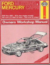 Haynes Ford Mustang & Mercury Capri Automotive Repair Manual #654 — listing 5