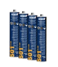 4x DINITROL 501 FAST CURE 310 ml  WINDSCREEN FITTING BOND ADHESIVE GLUE SEALANT