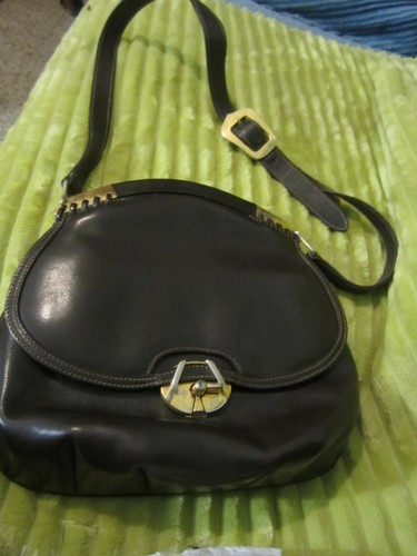 BORSA GUCCI pelle Vintage anni '60 STUPENDA !!!! | eBay