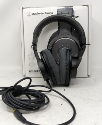 Audio-Technica ATH-M30X Over the Ear Headphone!!READ DESCRIPTION!!!
