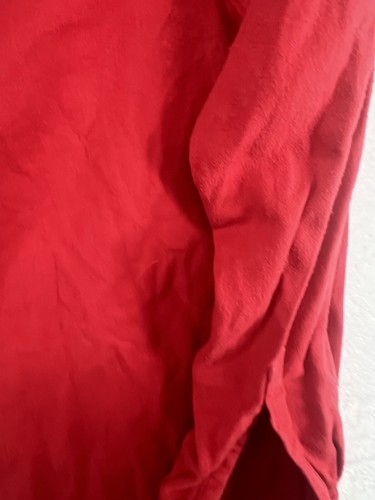 Mountain Khakis MK Red Solid Heavyweight Flannel Shirt Men's Size Medium M - Picture 6 of 6