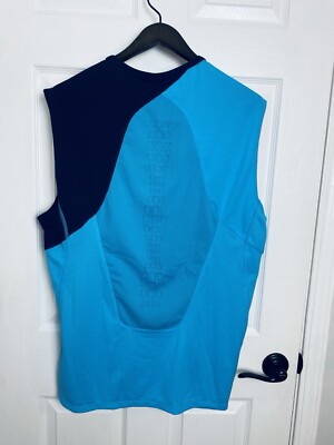 Nike Rafa Nadal 2007 Miami Rome Sleeveless Tennis Shirt Crew XL