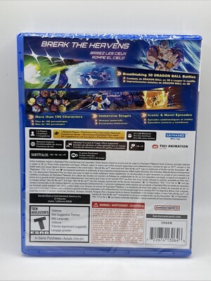 Dragon Ball: Sparking! Zero - Sony PlayStation 5 Brand New