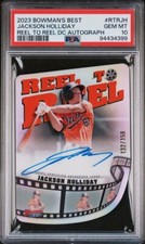 2023 Bowman's Best Jackson Holliday Reel To Reel Die-Cut Auto /150 PSA 10