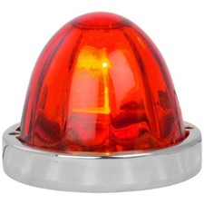 Watermelon Marker Light Kit W Red Glass Lens Bulb Not Included