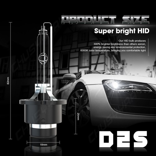Faro delantero HID bombillas de luz baja 2x para Acura TL 2009 2010 2011 2012 2013 2014 - Imagen 2 de 10