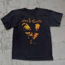 Alice In Chains Dirt Rooster 1992 Seattle Grunge Black Graphic T-Shirt