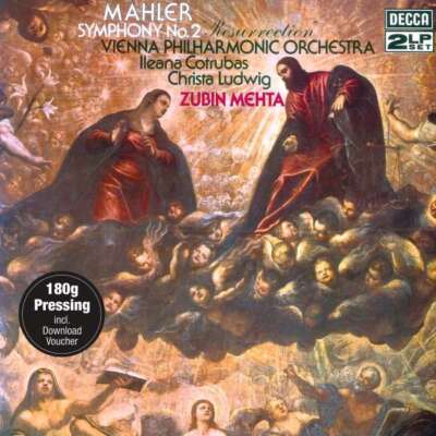 MAHLER GUSTAV - Zubin - Symphnony No.2 - Resurrection (2LP/180g)